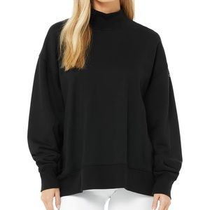 ALO black refresh pullover